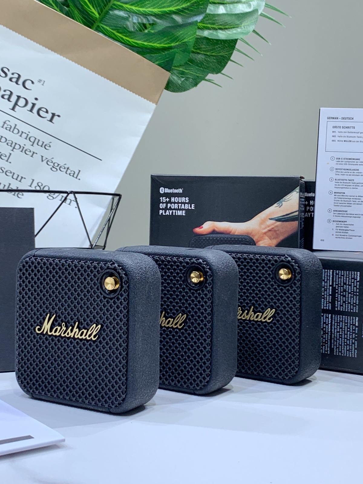 马歇尔WILLEN超重低音炮无线蓝牙音箱 第1张