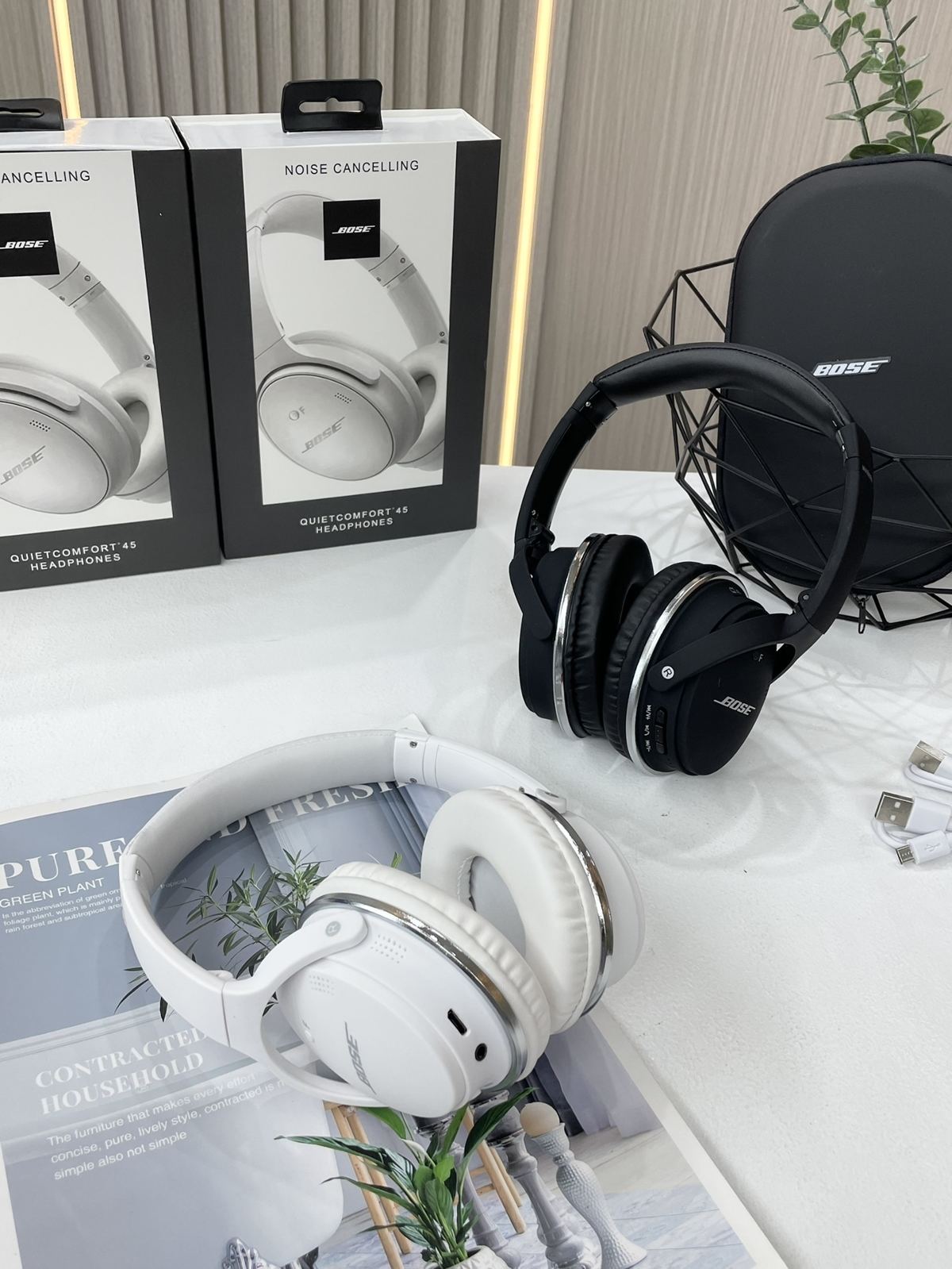 bose Quietcomfort45博士家新款的头戴式无线蓝牙耳机  第8张