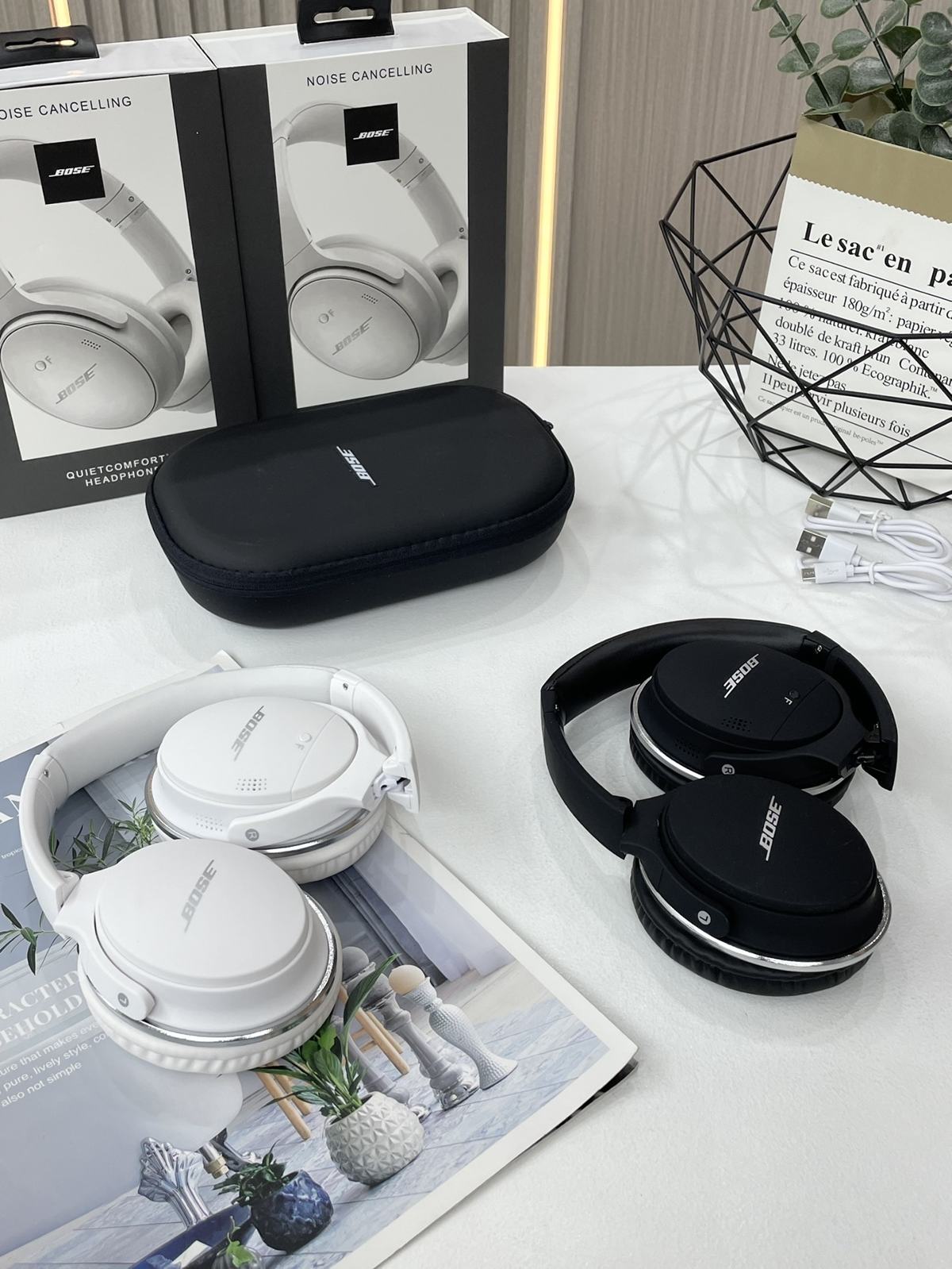 bose Quietcomfort45博士家新款的头戴式无线蓝牙耳机  第3张